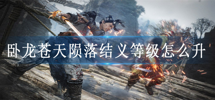 卧龙苍天陨落结义等级怎么升