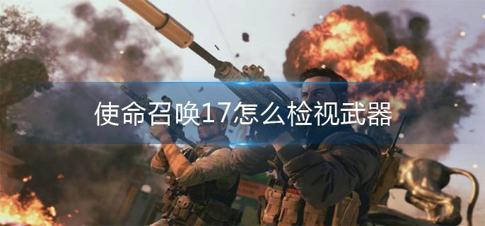 使命召喚17怎么檢視武器