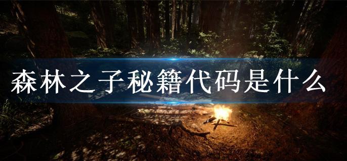 森林之子秘籍代码是什么