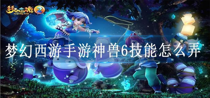 梦幻西游手游神兽6技能怎么弄