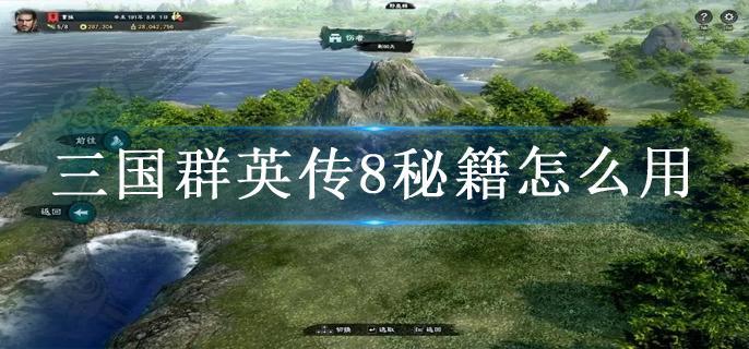 三国群英传8秘籍怎么用