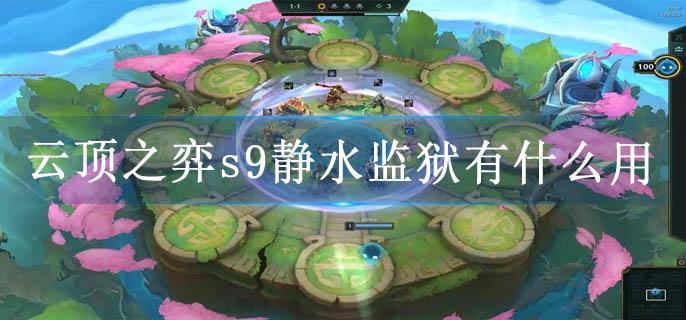 云顶之弈s9静水监狱有什么用