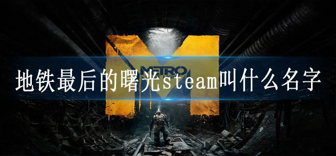 地铁最后的曙光steam叫什么名字