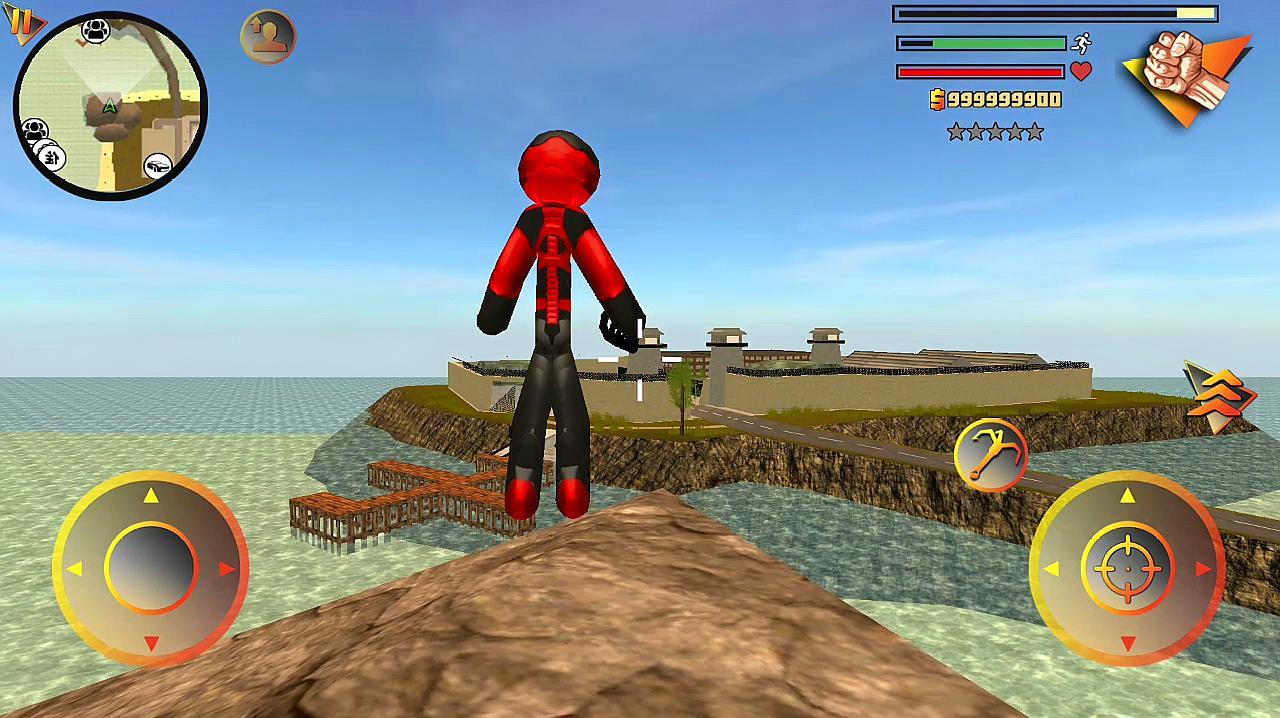 绳索英雄无限金币钻石版-绳索英雄无限金币下载中文版