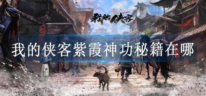 我的侠客紫霞神功秘籍在哪