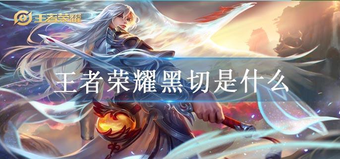 王者荣耀黑切是什么
