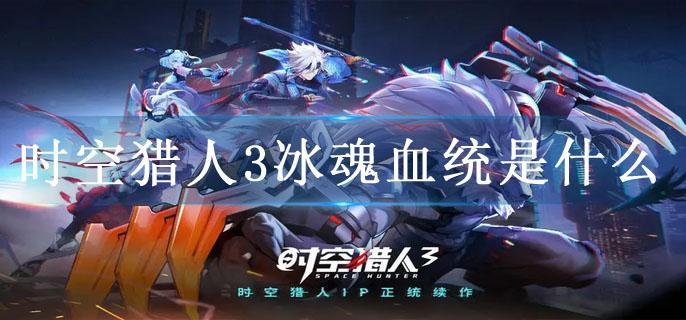 时空猎人3冰魂血统是什么