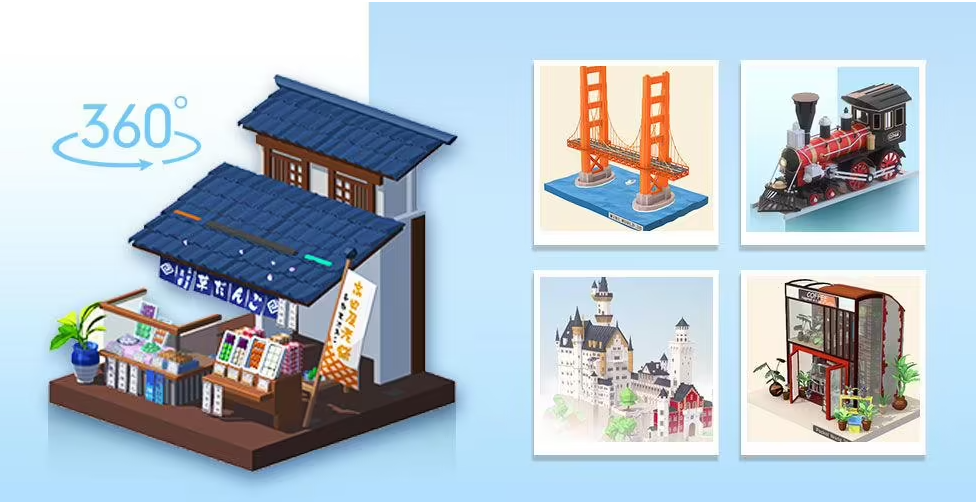 我爱拼模型无限版-我爱拼模型无限钻石金币版下载