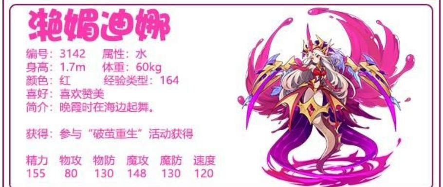 洛克王国滟媚迪娜什么性格好-滟媚迪娜性格推荐