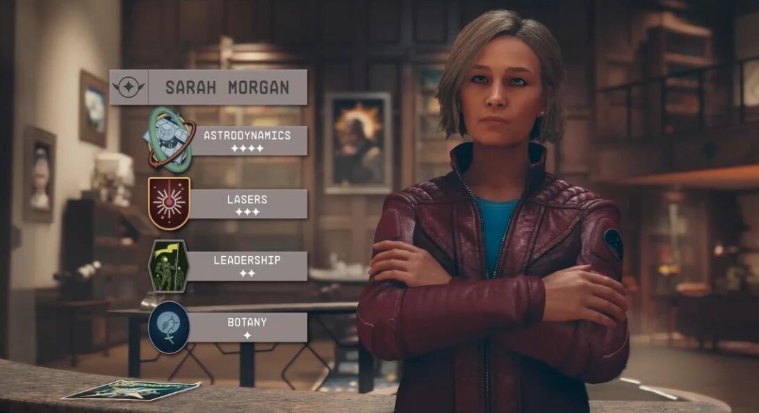 《星空》招募伙伴攻略-莎拉·摩根技能及位置攻略