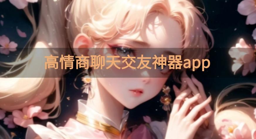 高情商聊天交友神器app