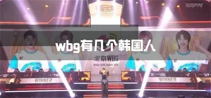 wbg有幾個韓國人