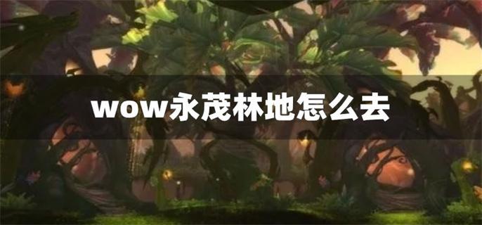 wow永茂林地怎么去