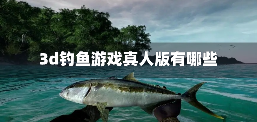 3d钓鱼游戏真人版有哪些-真实钓鱼游戏真人版下载