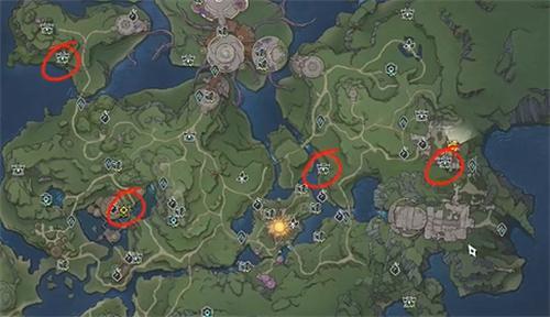 塔瑞斯世界迷雾森林所有宝箱在哪-迷雾森林宝箱全位置