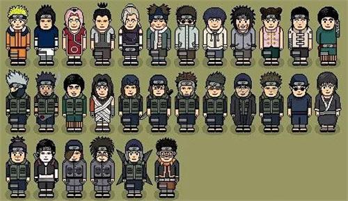 关于火影的像素游戏-热门火影像素游戏大全