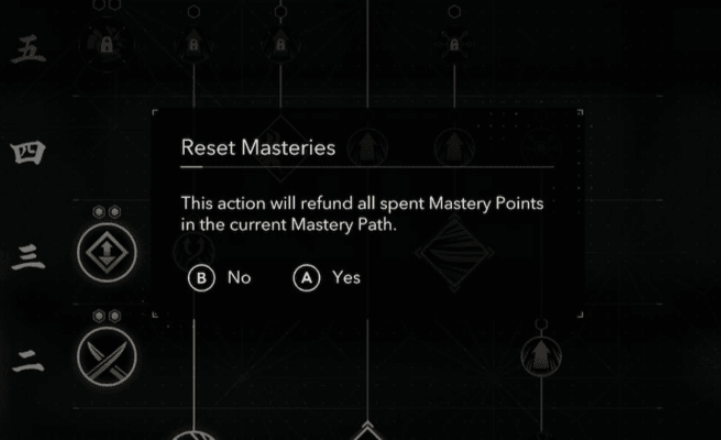 刺客信条影技能点怎么重置-技能点重置方法