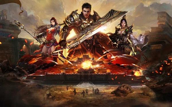 满地爆装备的传奇游戏