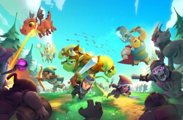 合并炮台的塔防游戏