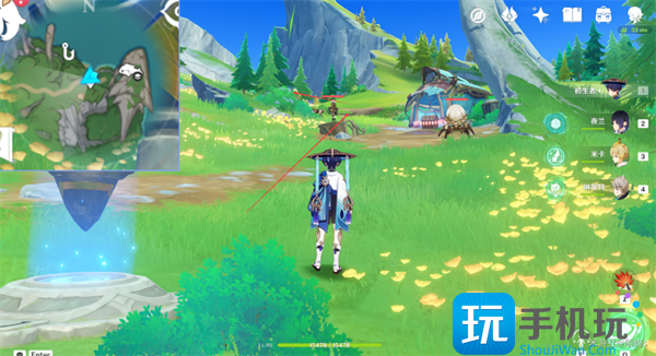 原神久雨莲位置大全图12