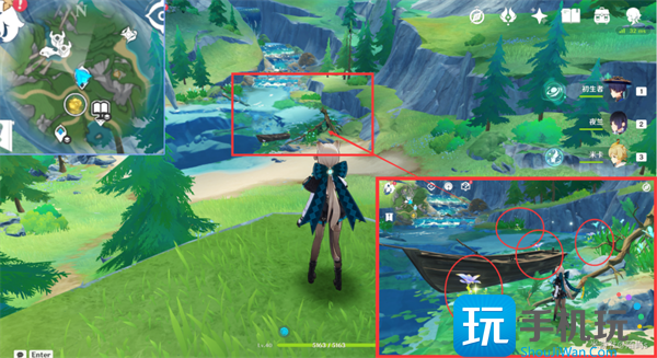 原神久雨莲位置大全图14