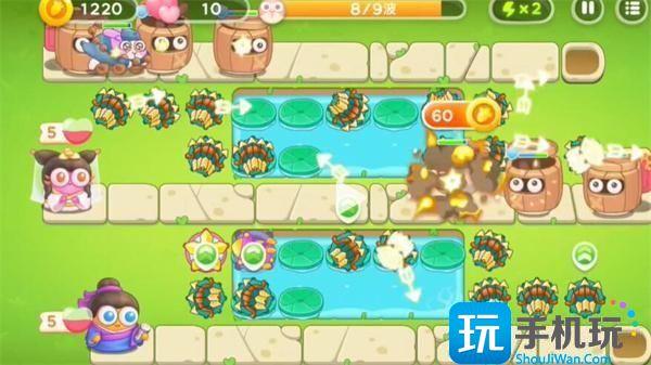 保卫萝卜4七夕鹊桥会通关攻略大全图56