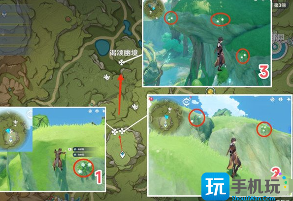 原神劫波莲位置地点及路线一览图10