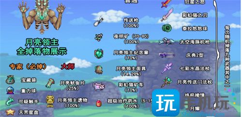 泰拉瑞亚boss掉落大全-boss掉落物品一览 泰拉瑞亚boss掉落大全