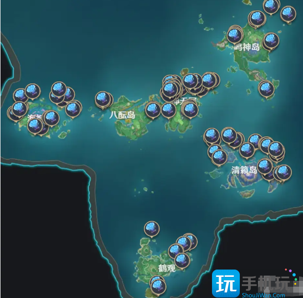 原神海灵芝采集点2023大全图8