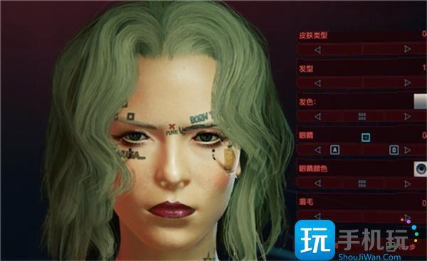 赛博朋克2077女v捏脸数据图1