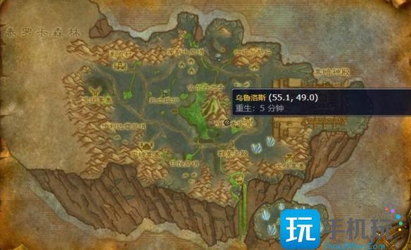 魔兽世界影月谷双头犬在哪