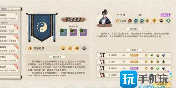 宗门志开局选择推荐
