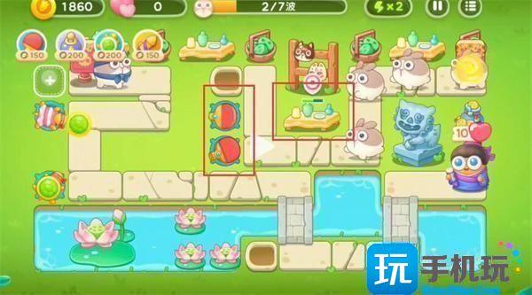保卫萝卜4七夕鹊桥会通关攻略大全图35