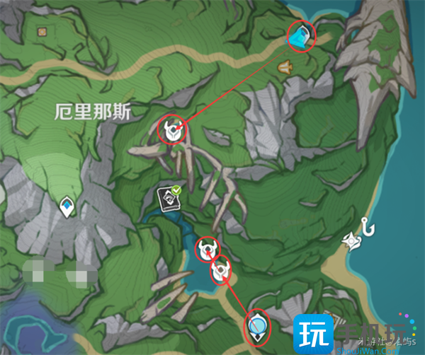 原神久雨莲位置大全图11