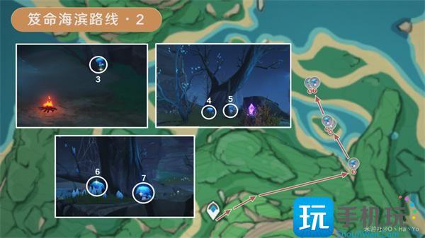 原神幽灯蕈位置采集路线图大全图9