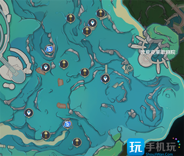 原神4.0荒芒机关位置大全图11