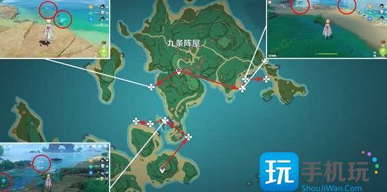 原神海灵芝采集点2023大全图2