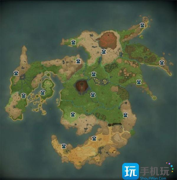 幻想生活i无垠大陆各点位在哪