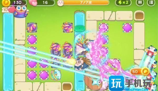 保卫萝卜4七夕鹊桥会通关攻略大全图47