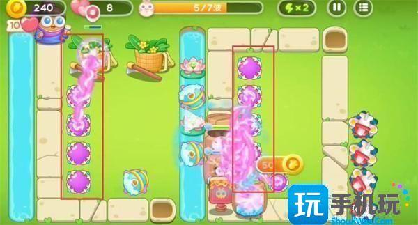 保卫萝卜4七夕鹊桥会通关攻略大全图44