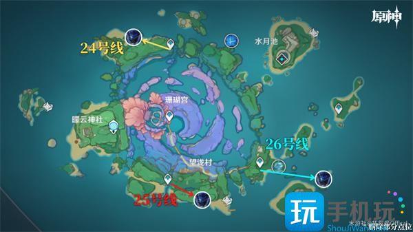 原神钩钩果采集点路线图大全