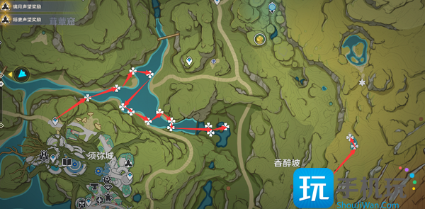 原神月莲采集路线图大全图6