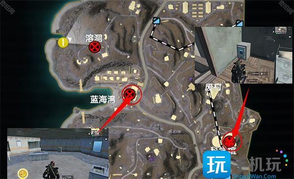 和平精英地铁逃生密码箱在哪