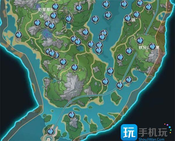 原神4.0水神瞳位置大全图4