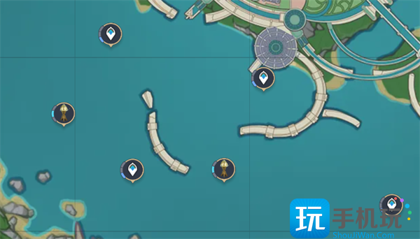 原神4.0荒芒机关位置大全图4