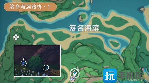 原神幽灯蕈位置采集路线图大全图8