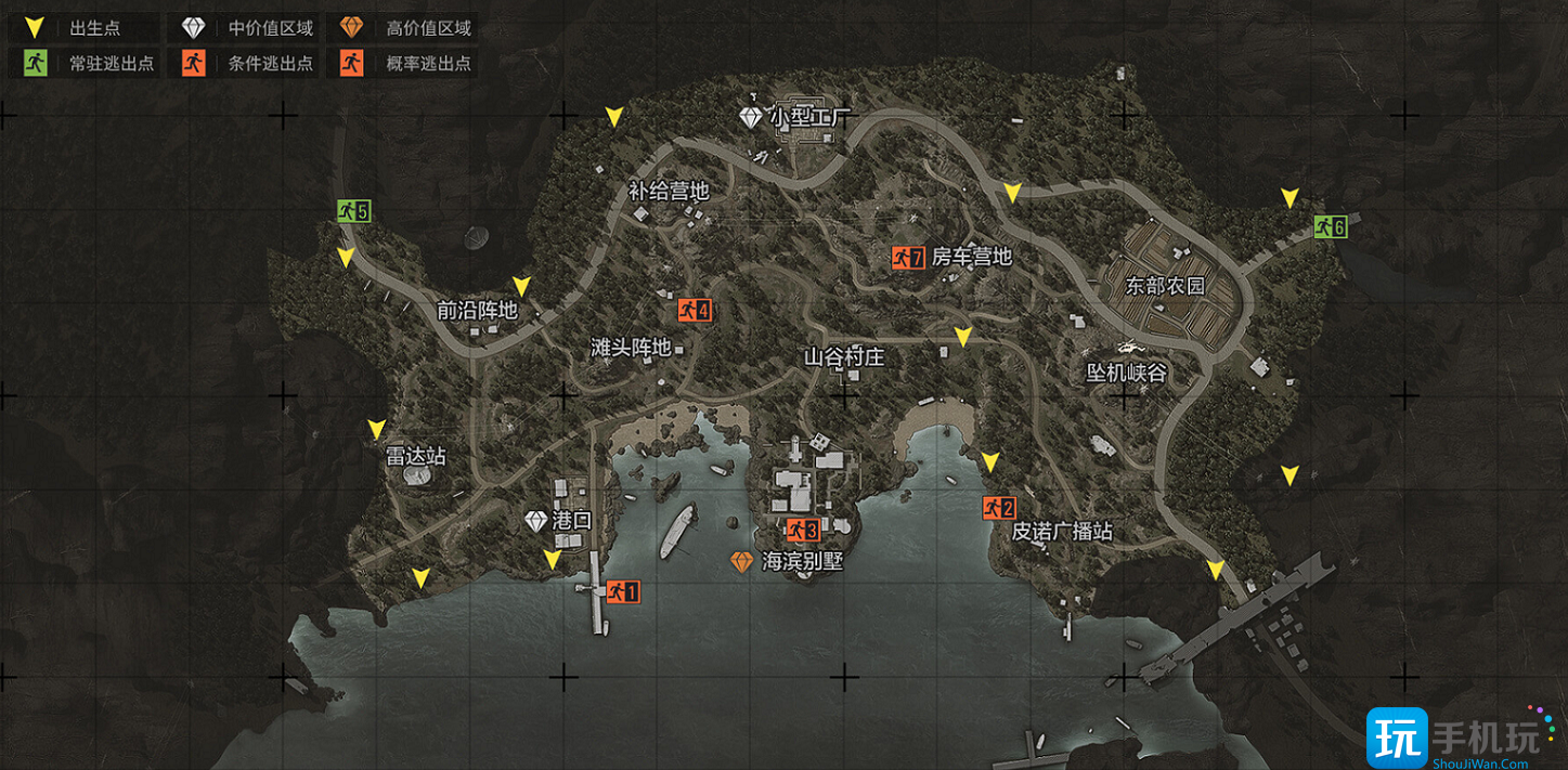 暗区突围林中小屋在哪个位置