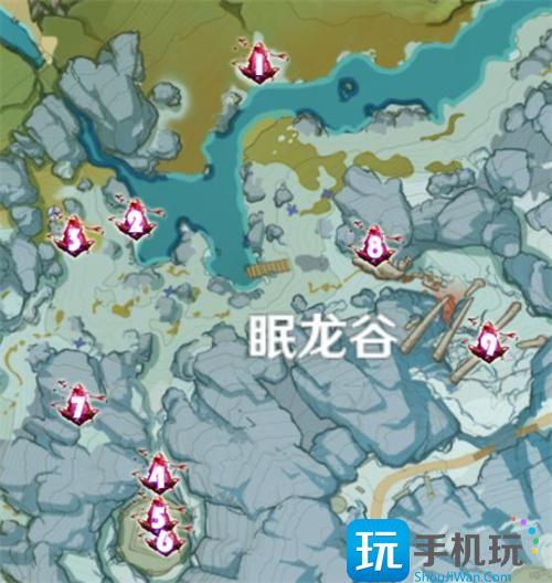 原神绯红玉髓全部详细位置图5