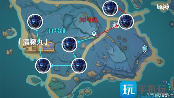 原神钩钩果采集点路线图大全