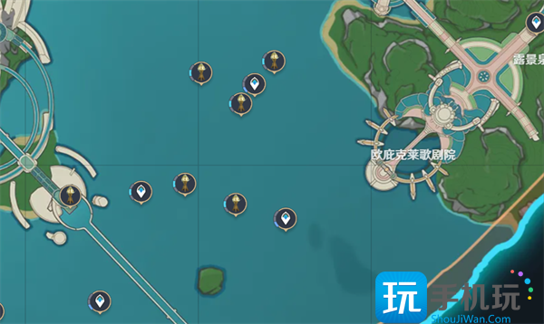 原神4.0荒芒机关位置大全图5